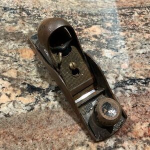 Vintage Stanley No. 220 Wood Plane. Made in USA. Pre-Owned.